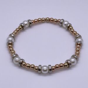 NWT Wool + Pepper Co. Mixed Metals Bracelet